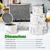 China Storage Containers for 12 Place Setting, Hard Shell Storage