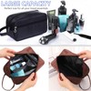 Toiletry Bag for Men, Veyarien Portable Travel Wash Bags, Water-Resistant