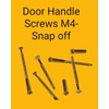 M4 Door Handle Screws with Connecting Sleeve Male to Female