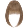 SEGO Clip-In Real Hair Bangs, 100% Remy Hair, One Piece