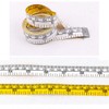 2 Pack Soft Tape Measure for Body, Double Scale Body