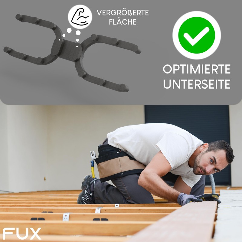 Decking Spacers Pack of 50 for 4 mm Joint -