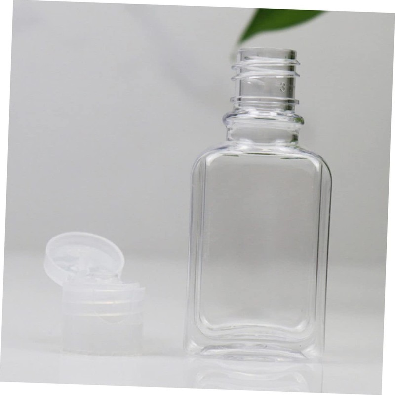 Beavorty 35 Pcs PET Octagonal Hand Bottles Refillable Travel Containers