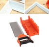 12 inch ABS plastic multi-angle clamp mitre box with 14