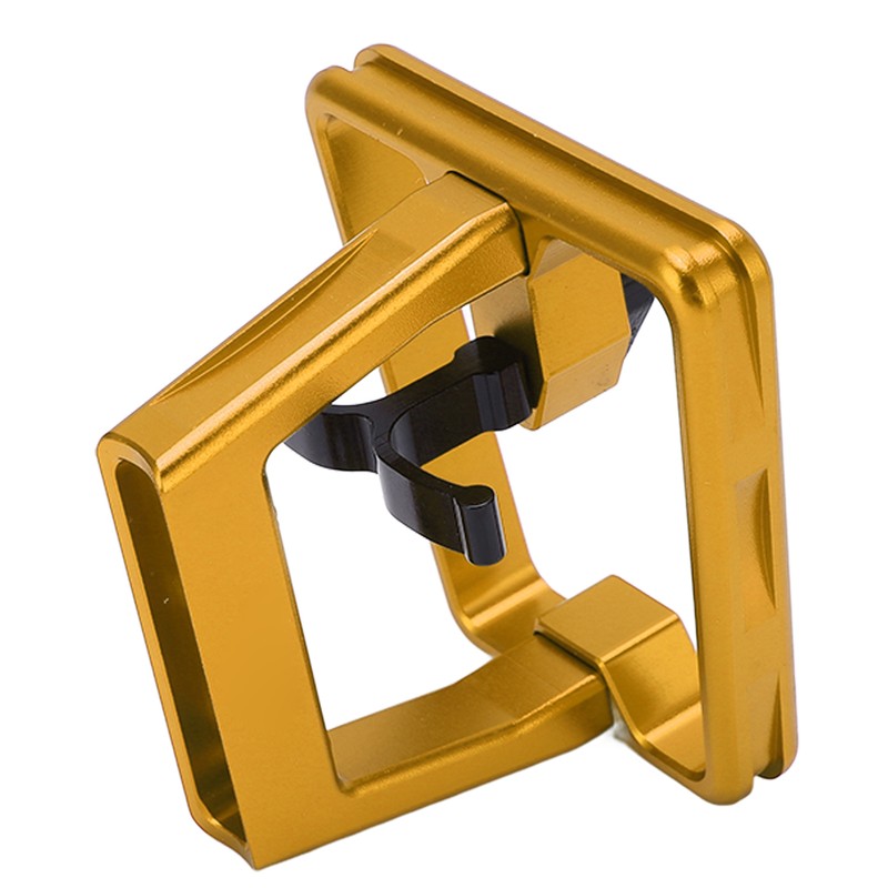 Folding Bike Front Carrier Adapter Aluminium Alloy Hollow Carved Mount