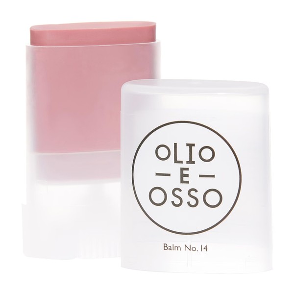 Olio E Osso - Natural Lip + Cheek Balm | Natural, Non-Toxic, Clean Beauty (No. 14 Dusty Rose, 0.35 oz | 10 g)