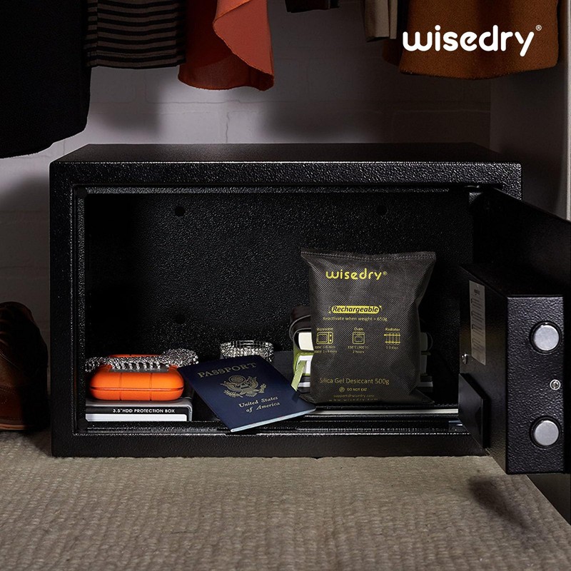 wisedry 10 x 500 Grams [11 lbs] Rechargeable Silica Gel