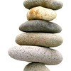 Ancient Graffiti Seven Stone Cairn, 10" H, Pack of 2