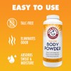 Talc-Free Body Powder for Body Odour Sweat & Moisture