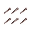 6PCS Guitar Bridge Pin Copper Acoustic Guitar Bridge Pins Peg