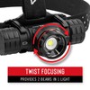 Coast® XPH34R 2075 Lumen USB-C Rechargeable-Dual Power LED Headlamp withPURE