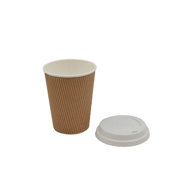 We Can Source It Ltd - 8oz. Brown Kraft Ripple