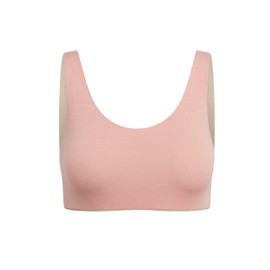 Aster Tank Bra, Ultra Soft Organic Cotton | Teens & Tweens Reversible & Seamless First Bra, Wide Band for Extra Support | Comfortable Sports Bra