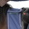 Bucas Riding Rug Navy-Silver L