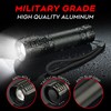 LED Flashlight Water Resistant Military Grade 2000 Lumens 3 Modes