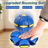 SAVTON Magic Ball, Football Shaped Magic Bouncing Ball,Interactive Pop-Up Transform,