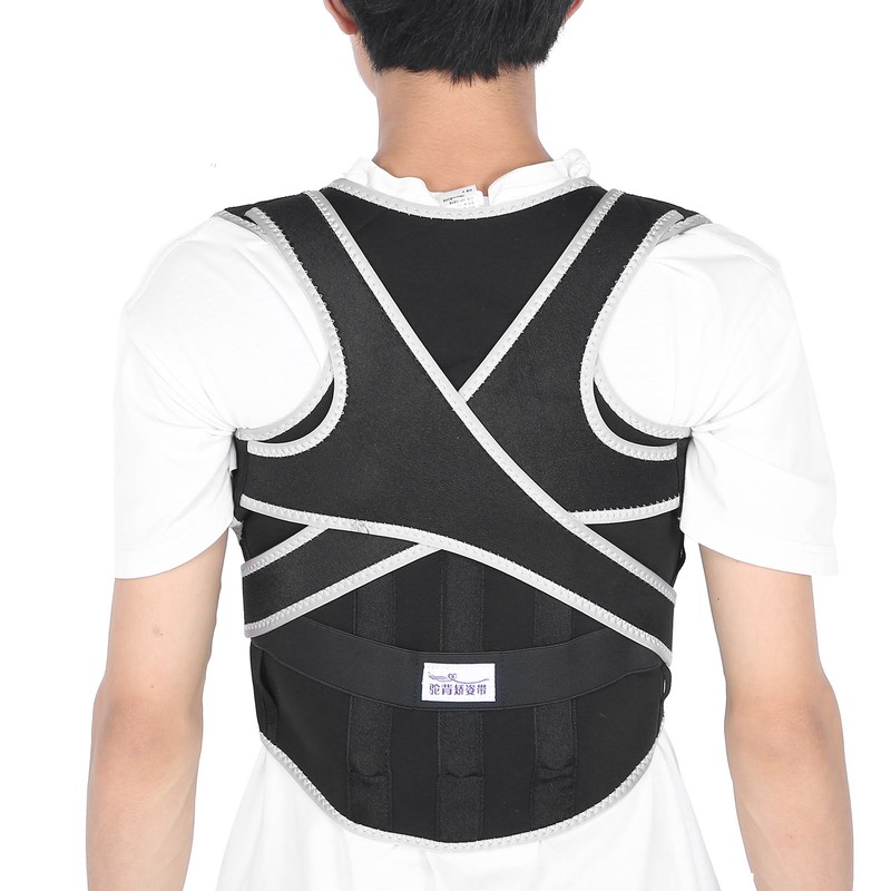 Posture Corrector Breathable Adult Back Waist Spine Support Belt Brace