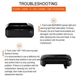 QY6 0086 Cabezal de impresión, amplia funda protectora ABS Premium MX728 Cabezal de impresión fácil de instalar para IX6780 IX6880