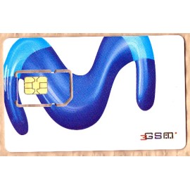 MOVISTAR CHILE, MINI / STANDARD SIZE SIM CARD, UN-ACTIVATED FOR SWAP / REPLACEMT