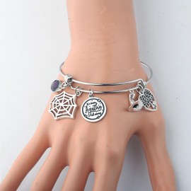 FAADBUK Agatha TV Show Gift Agatha Lover Gift Agatha Fan Gifts Wanda Witch Bracelet for Her (All Along Bracelet)