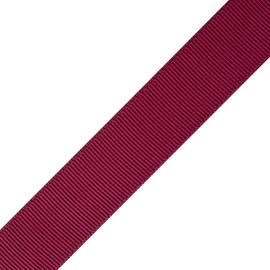 Fondersy 22mmX 91M Solid Grosgrain Ribbon for Gift Wrapping, Hair Bows, Parties, Wedding Decoration, Crafts Sewing(Burgundy)