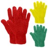 Ardusnpe 3 Pairs Microfiber Dusting Gloves - Washable Cleaning Mitt
