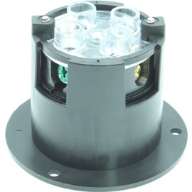 Journeyman-Pro 2715, NEMA L14-30 Flanged Inlet Generator Plug, 30A 125/250 Volt, Locking Receptacle Socket, Black Industrial Grade, Grounding Welding Use 7500 Watts