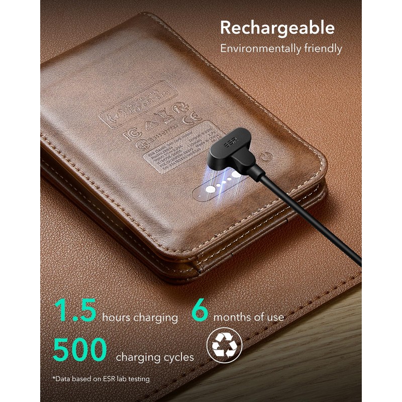 ESR Geo Wallet with Find My Functionality, RFID Blocking, Holds