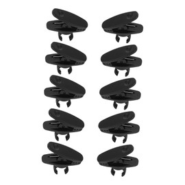 FUNOMOCYA 10mm Metal Microphone Clip Holder Stand Clip for Mic Replacement Lapel Adapter User-friendly Design