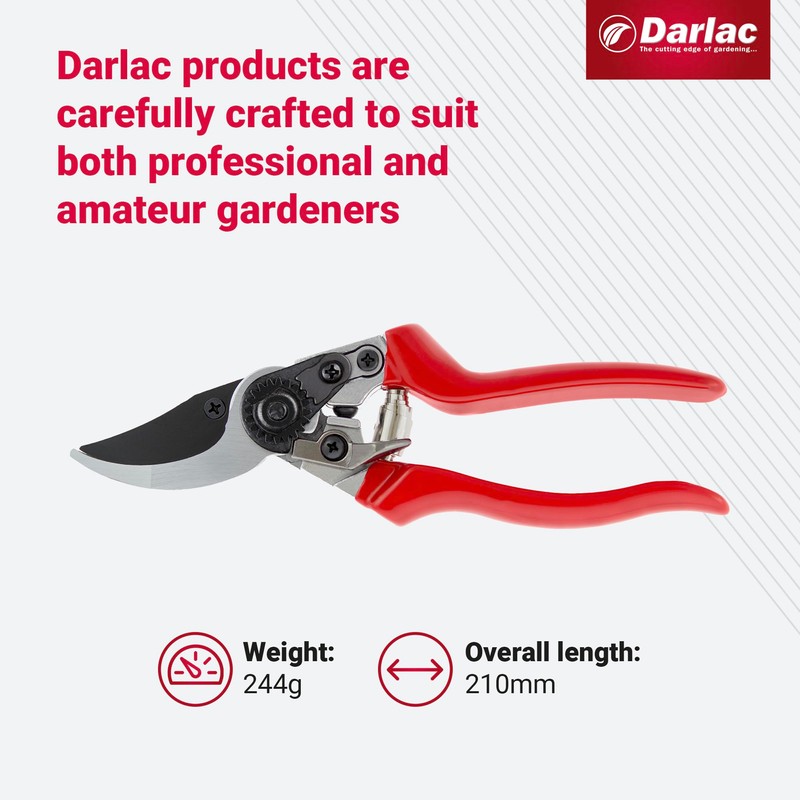 Darlac Professional Pruner – All-Round Garden Pruner – Precision, Razor