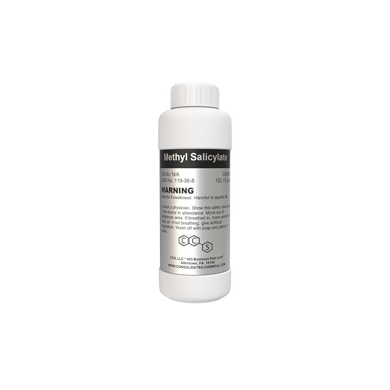 Methyl Salicylate 99% Pure - Premium Wintergreen Oil (100 mL)