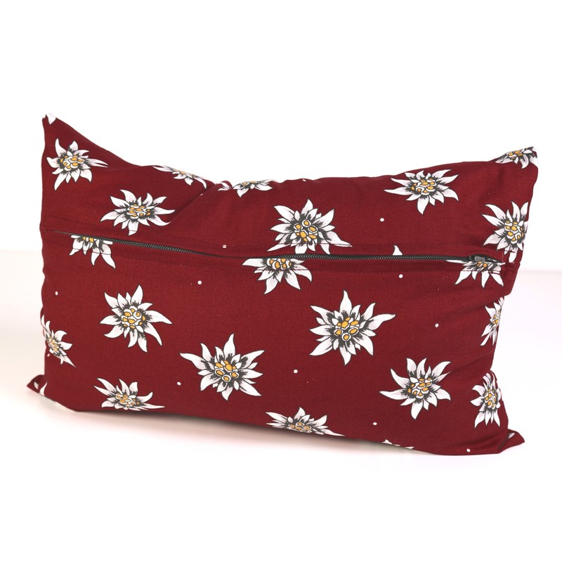Herb Pillow "8 Herbs" 30 x 20 cm "Blume-Edelweiss" +