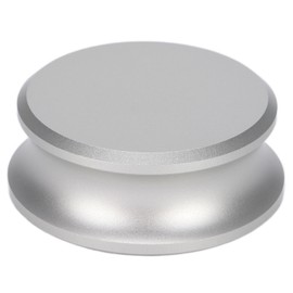 Record Turntables Weight Stabilizer Aluminum Turntable Vinyl Black Clamp for Vinyl Record Weight PlayerSilver