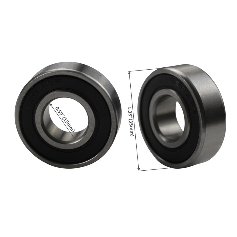 HAUERTZX Front Rear Wheel Bearing Compatible for Coleman CT200U CT200U-EX