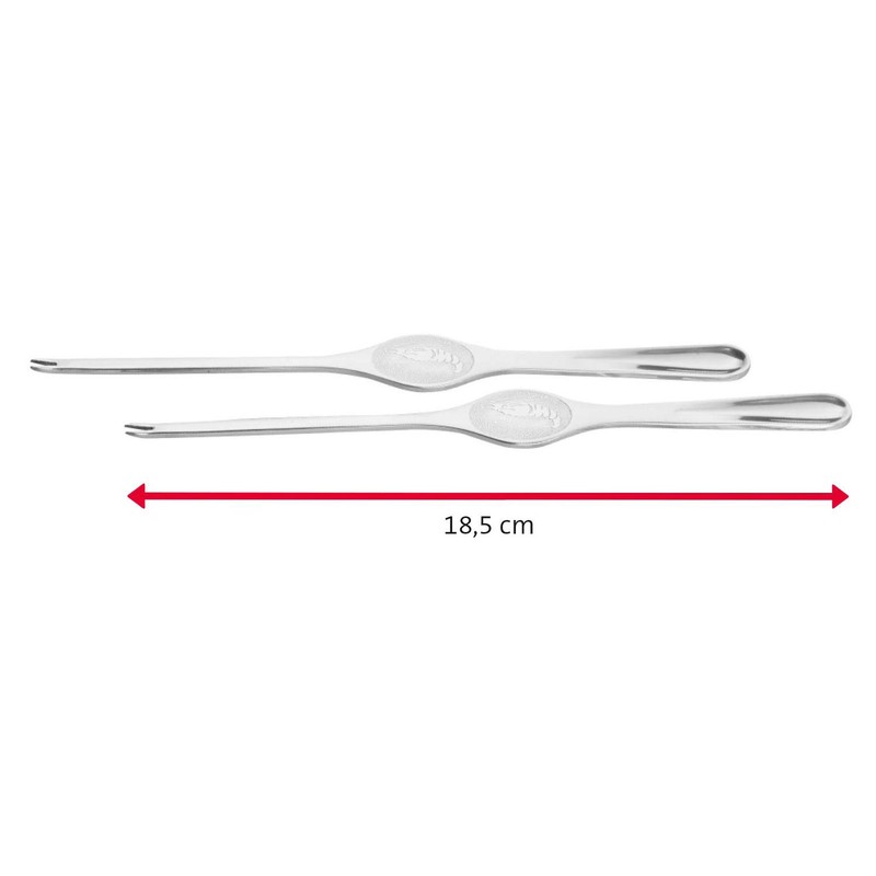 Westmark Hummergabel-Set, 2tlg., mit je 2 spitzen Zinken, Länge: 18,5