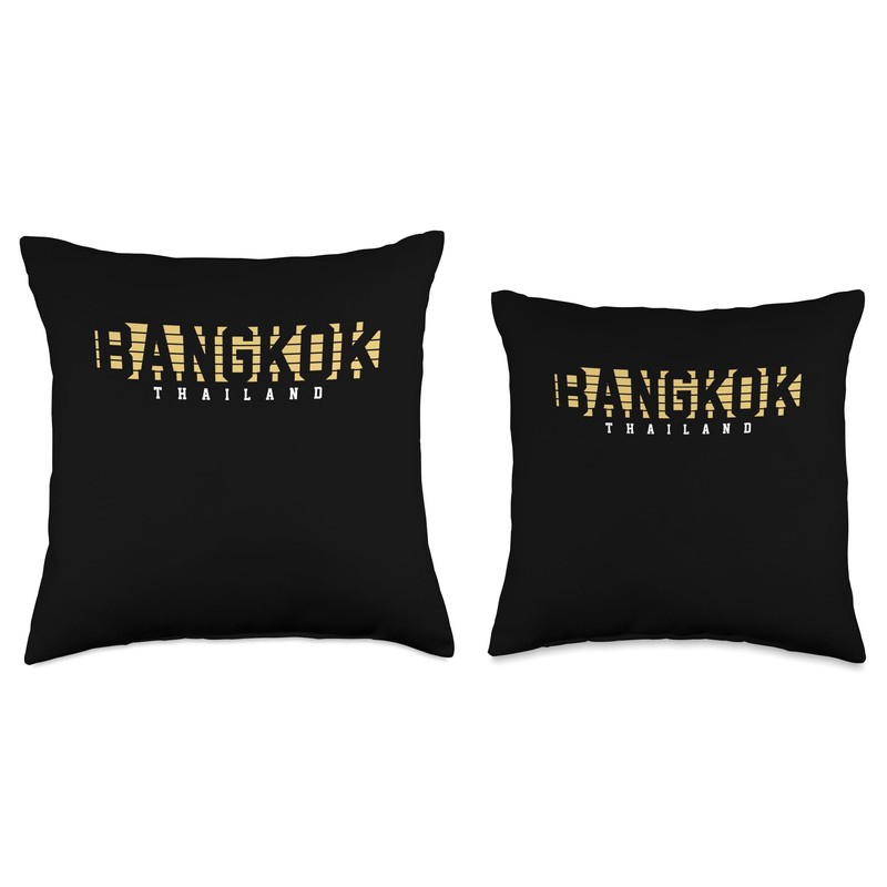 Bangkok Thailand Throw Pillow