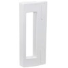 SPARES2GO Teka Fridge Freezer Door Handle (190mm, White, Pack of