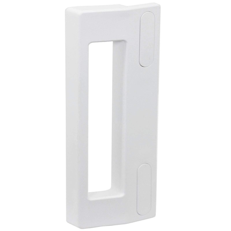 SPARES2GO Teka Fridge Freezer Door Handle (190mm, White, Pack of