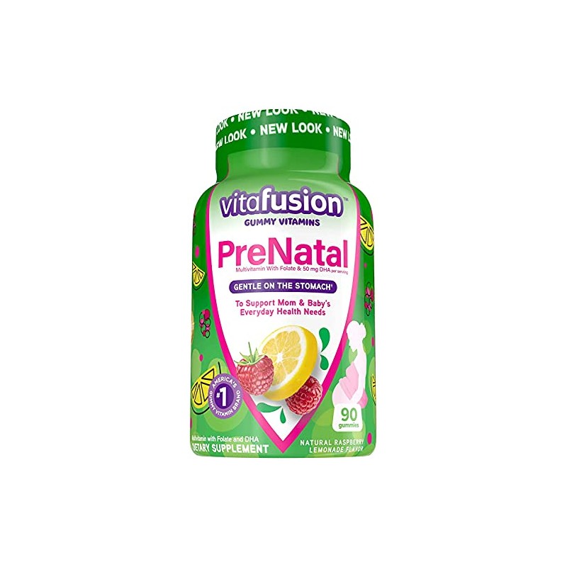 Prenatal Vitaminas en gomitas 90 unidades El empaque puede variar