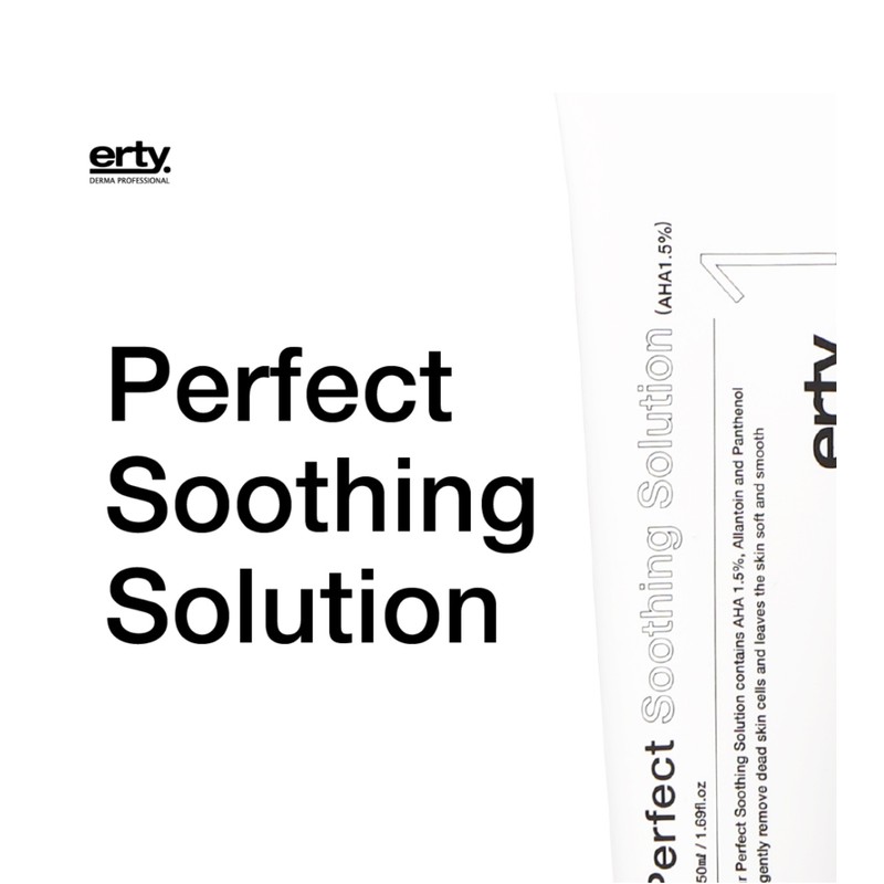 (Toner No. 1) Erti Perfect Soothing Solution 50ml Peeled Egg