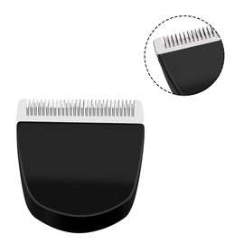 2 Pack Professional Peanut Clipper/Trimmer Snap On Replacement Blades #2068-300 - Compatible with Wahl Peanut Hair Clipper/Trimmer, Black (Black 2 Pcs)