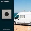 ELEGRP NEMA TT-30R RV Receptacle, 30A 125V Flush Mounting Power