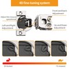 Chibery 10 Pack 1-1/4" 4D Overlay Soft Close Concealed Hinges