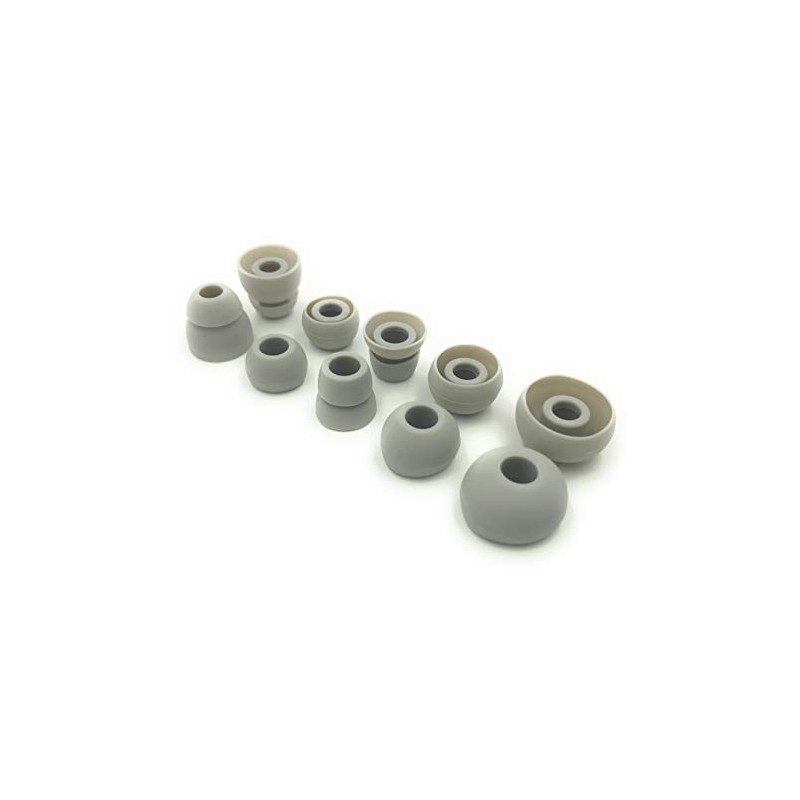 Gray Replacement Earbud Tips for Beats Powerbeats3 Wireless in Ear