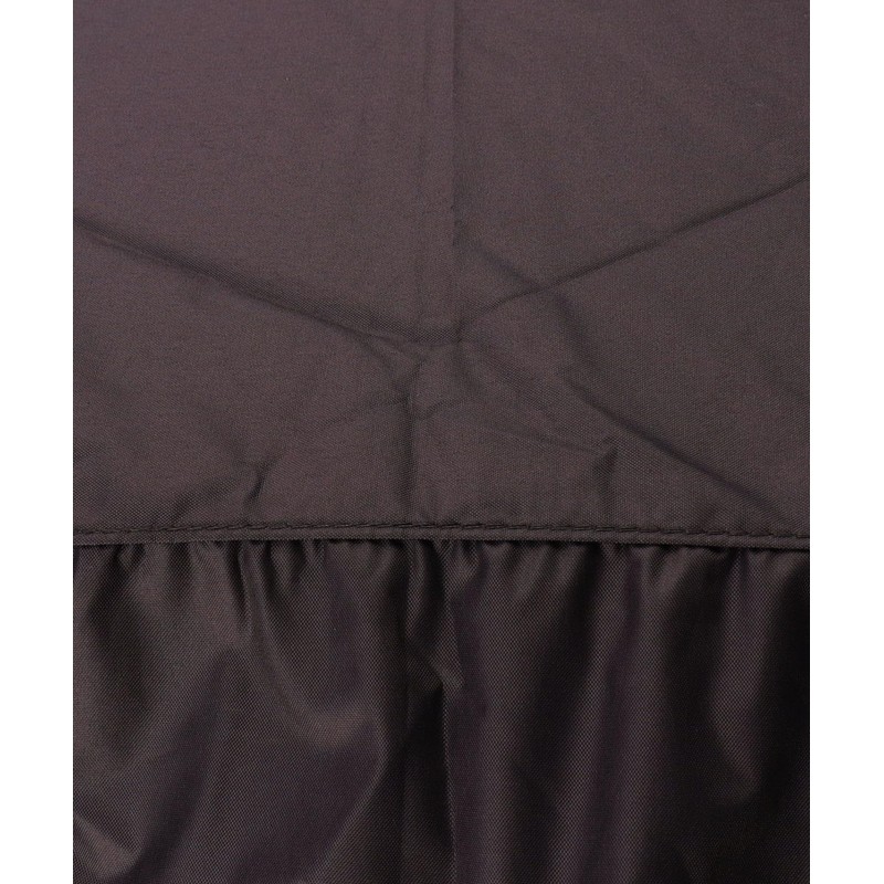 Globe 76941393 Women's Folding Umbrella, Blackout Dome Parasol Ruffle Mini,