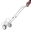 2 PCS Oxygen Cylinder Cart, Portable Rolling Oxygen Tank Cart