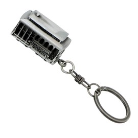 NS San Francisco Cable Car Metal 3D Key Chain Shiny Pewter 59435