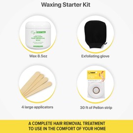 Depilatory Starting Kit for perfect and painless waxing to suit your needs