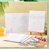 12 Pcs Pre Drawn Canvas for Painting for Adults 8