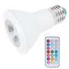 10W RGBW Spotlight with Timing Remote Control E27 Color Changing